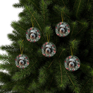 2024 GRIFF Ceramic Ornaments, 2-Side Print, (1pc, 3pcs, 5pcs, 10pcs)